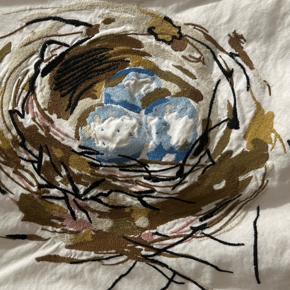 Pottery Barn nest pillow cover, 16x16 - Picture 3 of 6